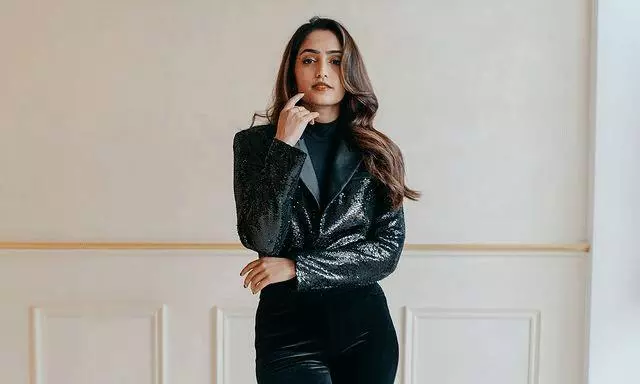 Rebba Monica John becomes a visual symphony of glamour