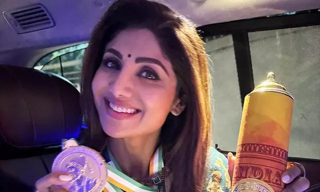 Regal Shilpa At An Award Event