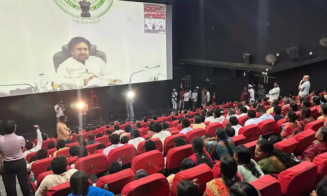 Pawan Kalyan In Cinema Theatres, But For A Change!