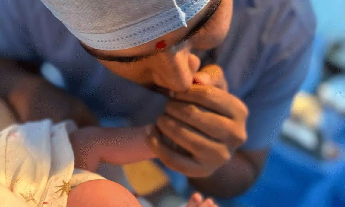 Kiran Abbavaram and Rahasya Gorak Blessed With Baby Boy