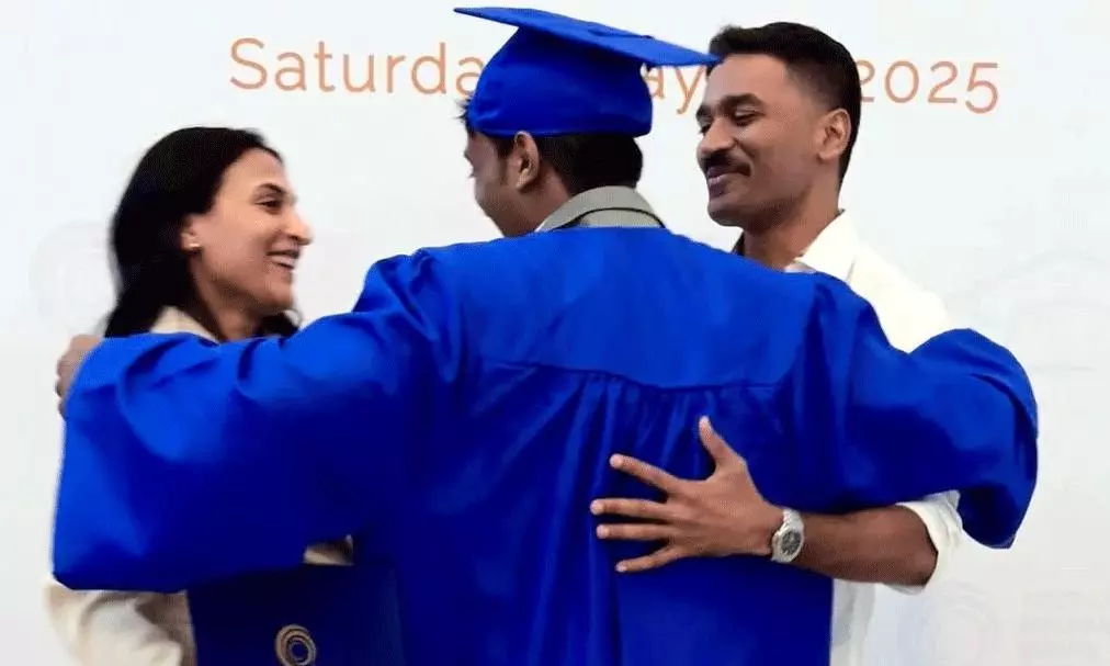 Dhanush and Aishwarya Rajinikanth Celebrate Son�s School Graduation
