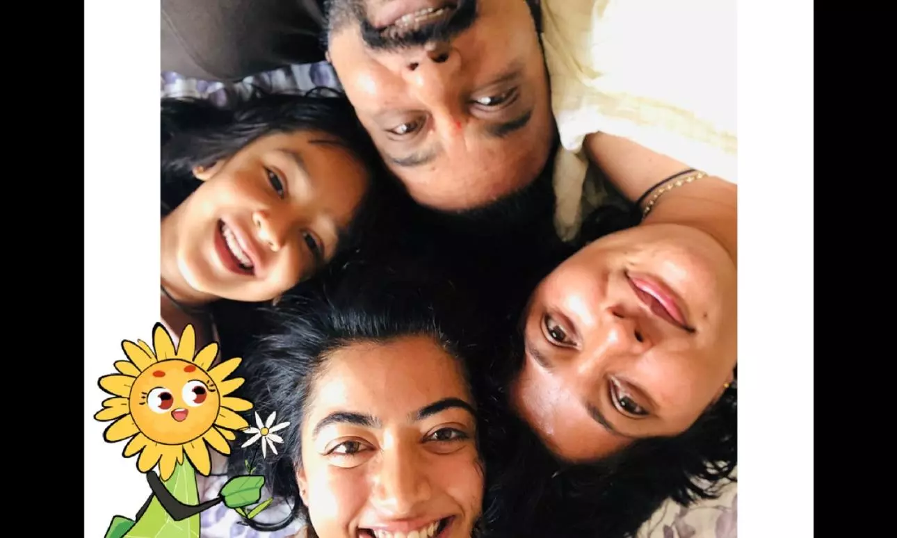 Rashmika Mandanna Shares The Faces Behind Her Strength