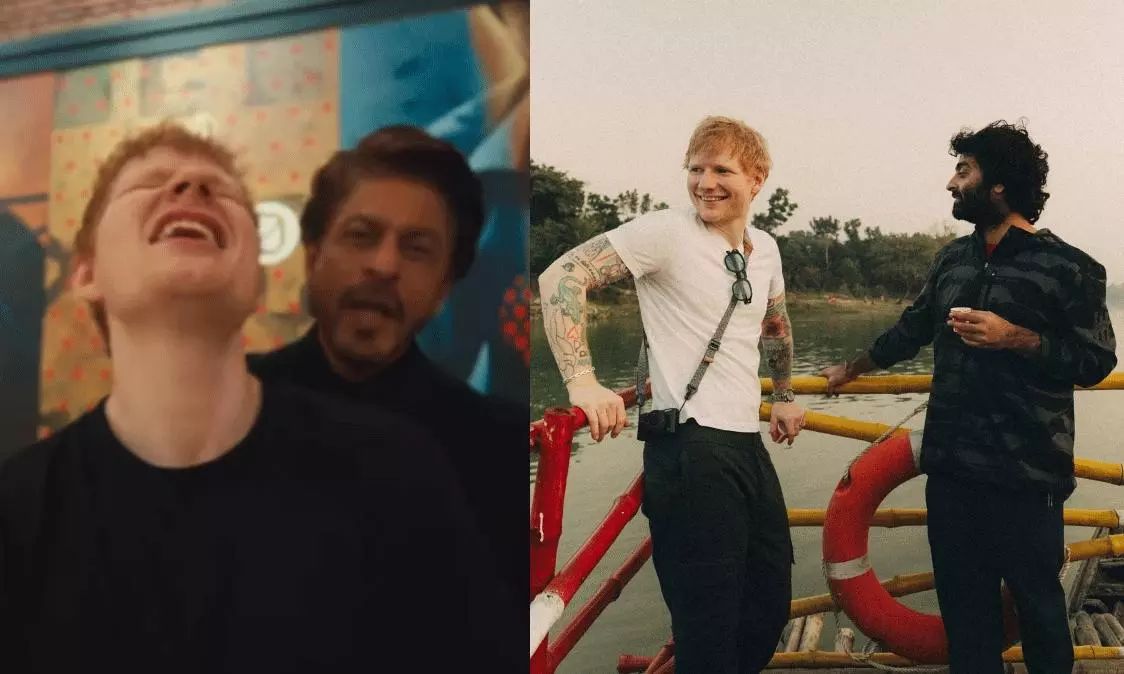 Ed Sheeran Teases New Sapphire Track With Shah Rukh
