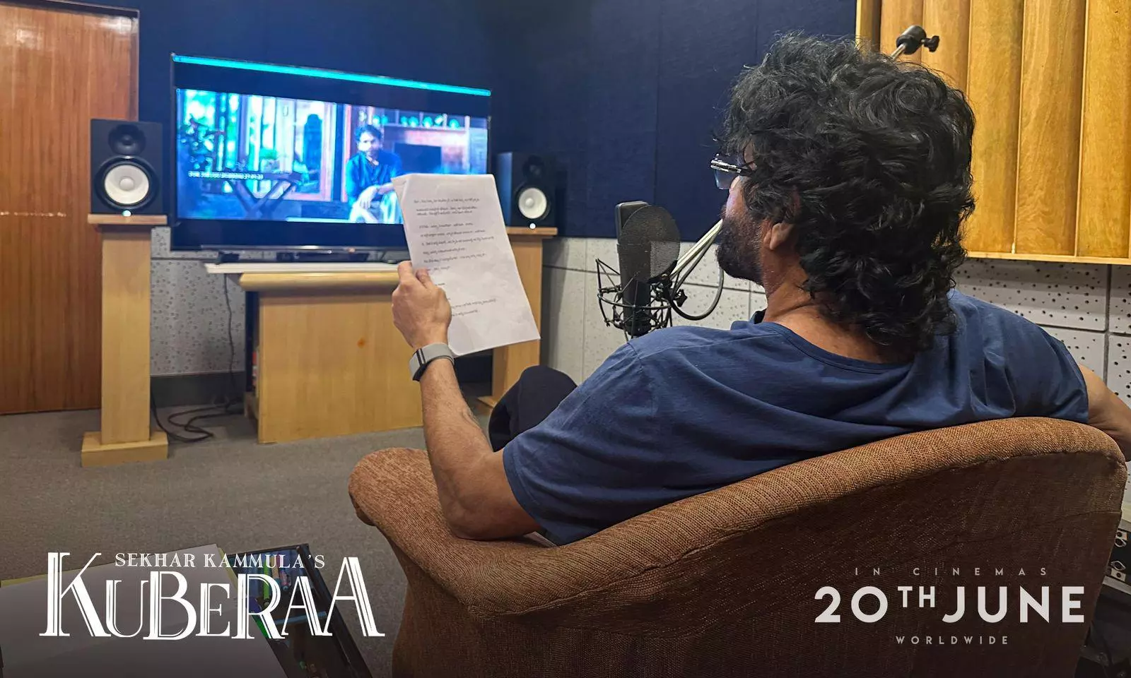 King Nagarjuna completes dubbing for Kuberaa