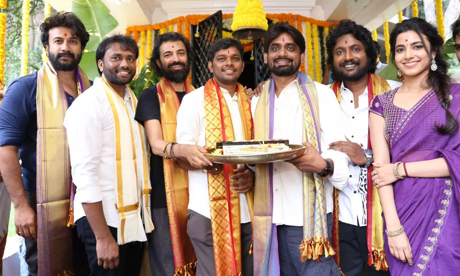 Suhas starts his next with grand pooja ceremony