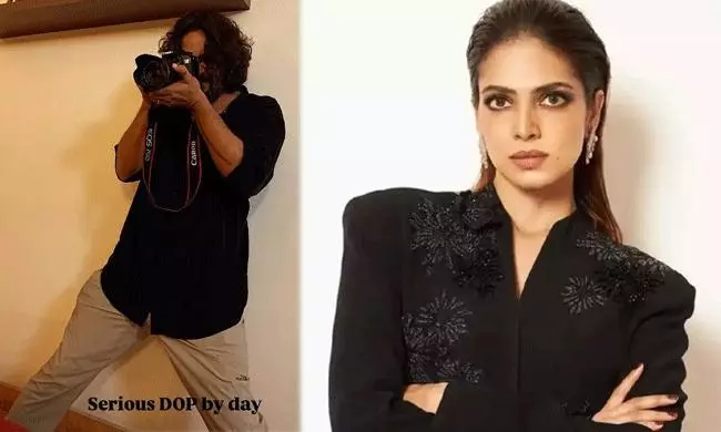 Malavika Shares Rare Moment With Choreographer Dad