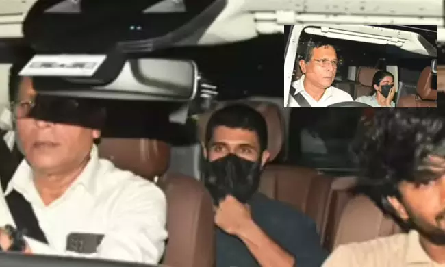 Vijay And Rashmika Airport Exit Sparks Viral Storm