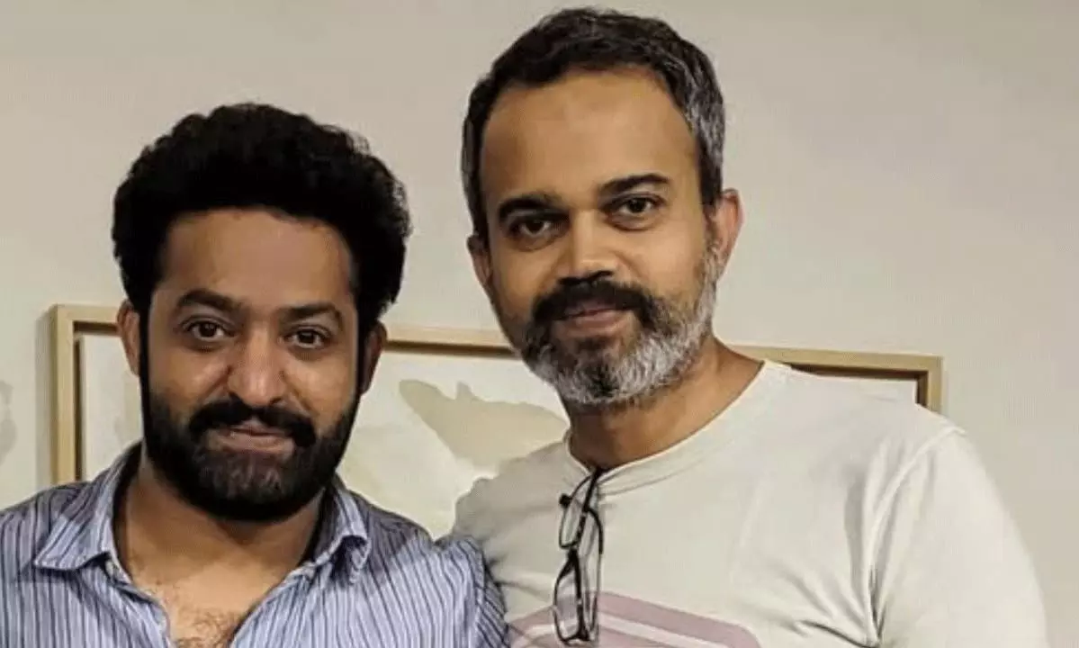 Jr. NTR Brings Pushpa Writer Into Dragon