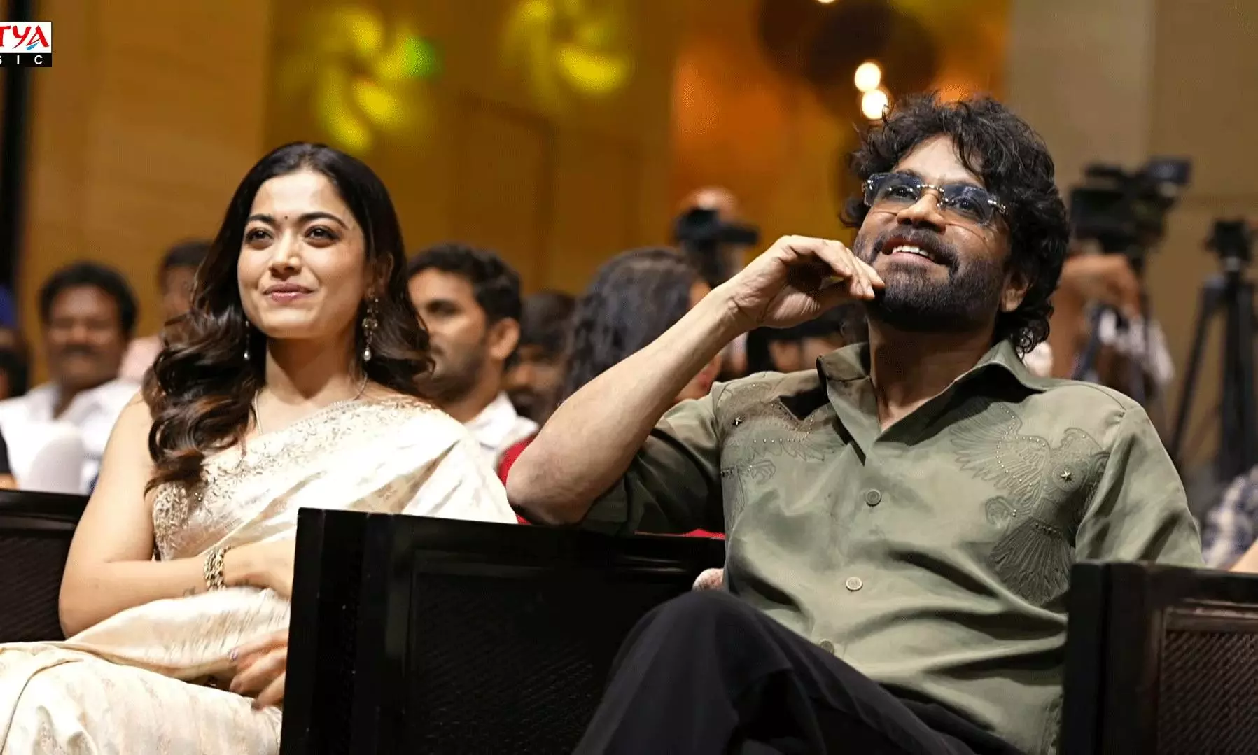 Rashmika Gets Sridevi Tag From Nagarjuna!