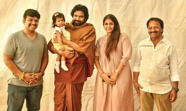 Pawan Kalyan’s Photo with Director’s Family Wins Hearts