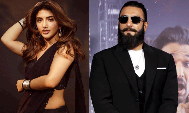 Ranveer, Sreeleela Join Forces With Atlee Movie?