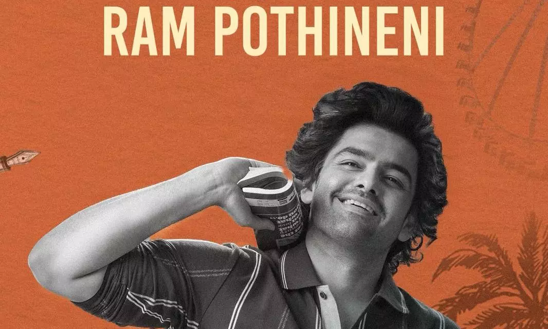 Ram unleashes his new skill for Andhra King Taluka Ram unleashes his new skill for Andhra King Taluka