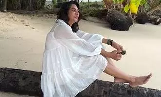Surekha Vani Enjoying The Beach Time