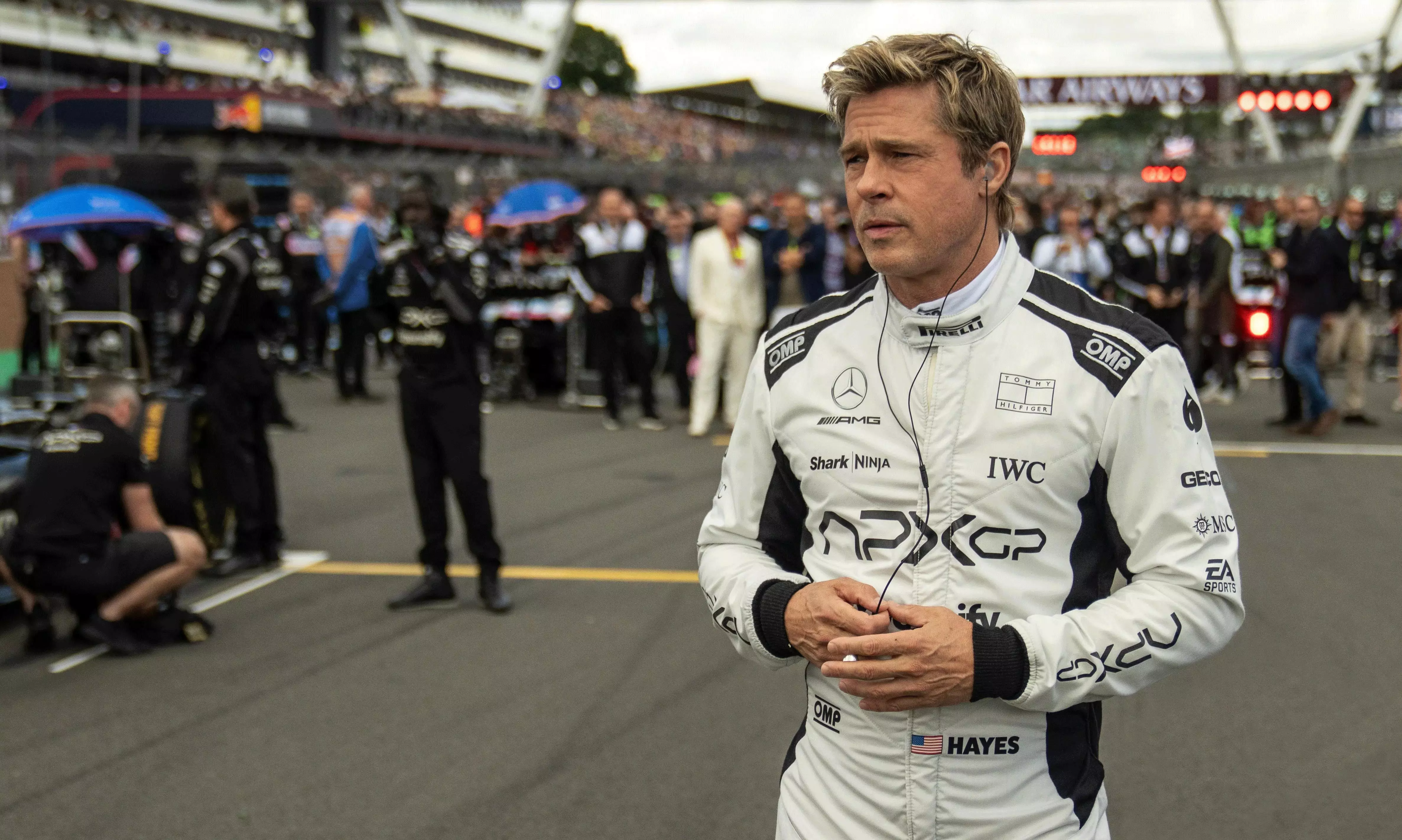 Brad Pitt Dominates South With F1 Blockbuster