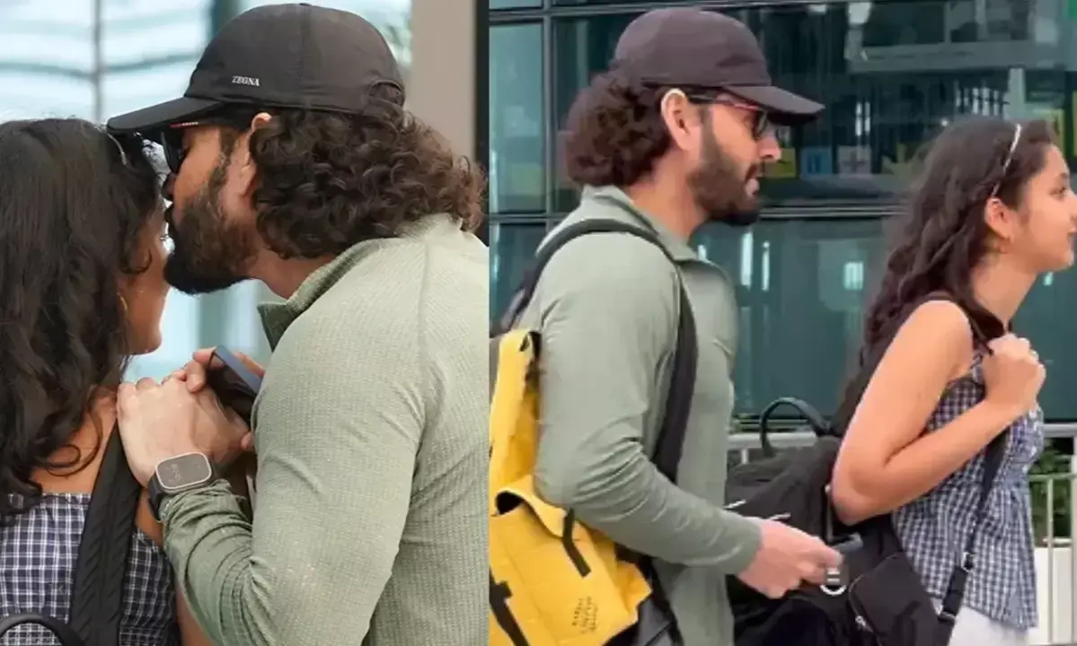 Mahesh Babu’s Airport Kiss To Sitara Melts Hearts!