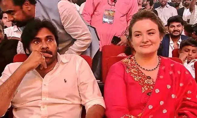Pic Talk: Pawan Kalyan Arrives At HHVM Event With Wife Anna!