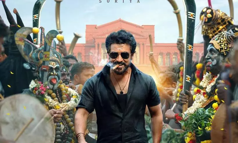 Suriyas Karuppu First Look: Dynamic and Massy