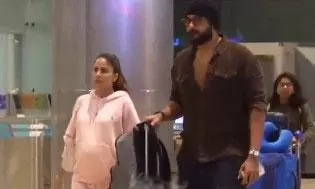 Lavanya Tripathi Spotted with Baby Bump, Video Goes Viral