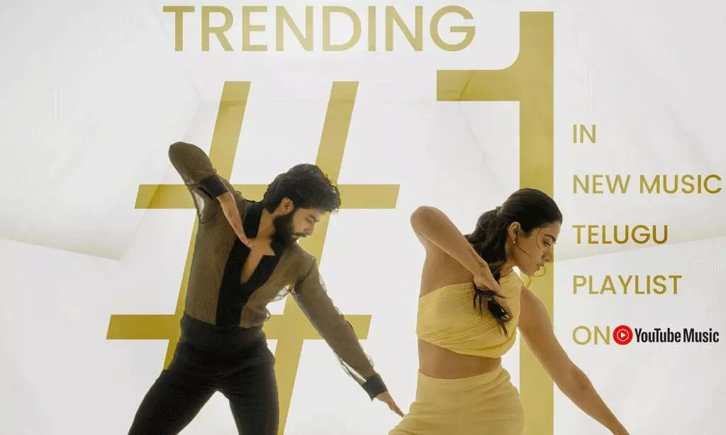 Rashmika Mandanna’s First Single from The Girlfriend Hits #1