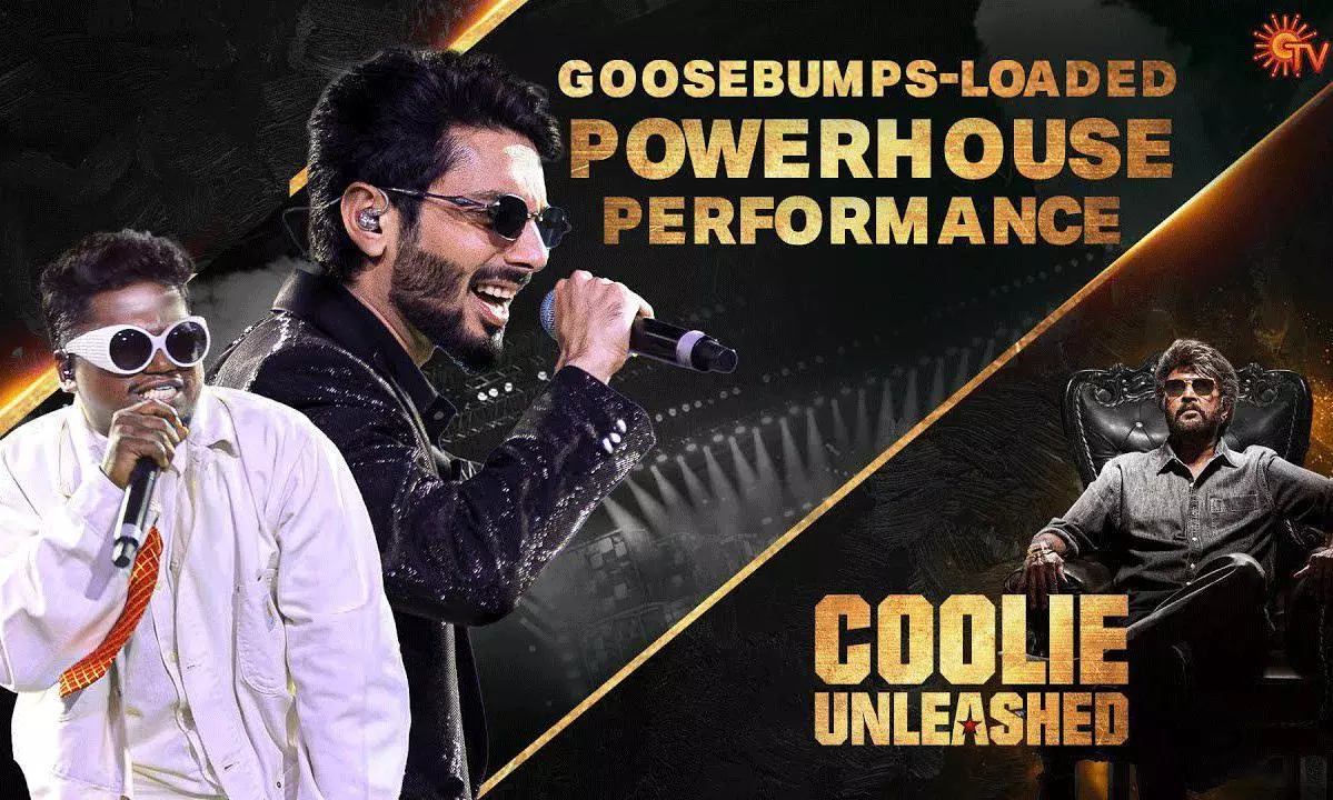 Finally, Coolie Performance By Anirudh: How Is It? Finally, Coolie Performance By Anirudh: How Is It?