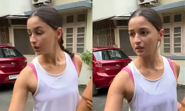 Alia Bhatt Loses Cool During Mumbai Paddle Game