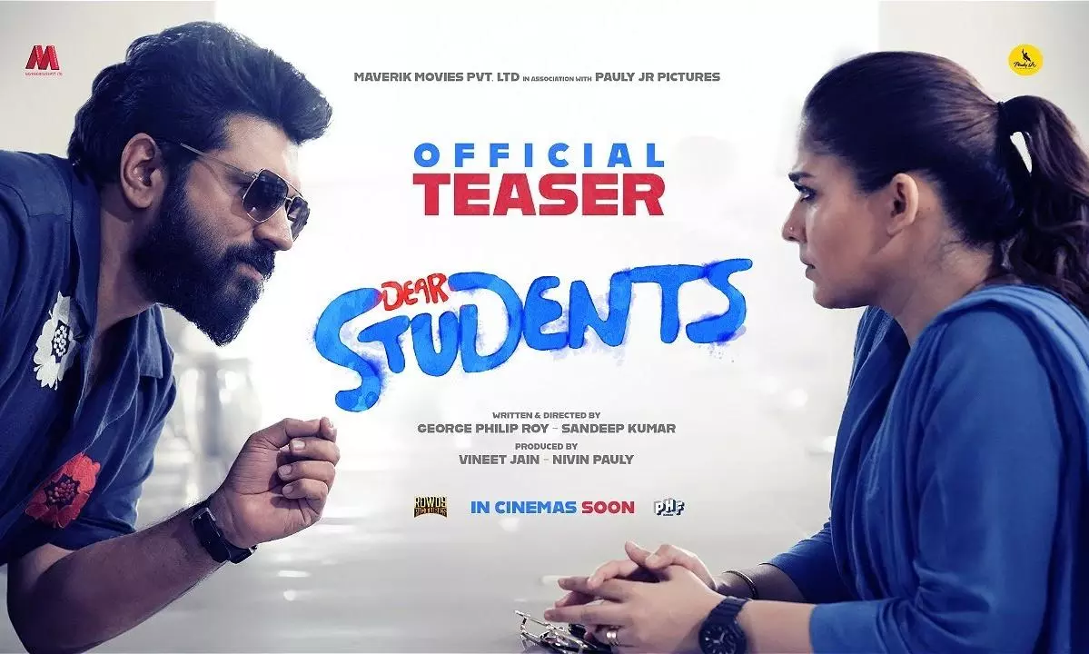 Nayanthara, Nivin Pauly Combo Creates Dear Students Teaser Storm