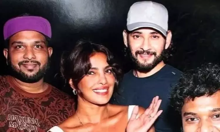 Mahesh Babu Rare Pic With Priyanka Chopra Leaks