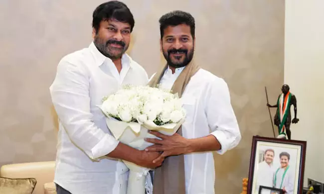 Chiranjeevi Thanks Revanth Reddy for Resolving Film Industry Strike