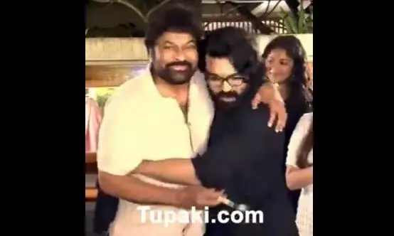 Heartwarming Video: Charan Celebrates Chiru’s Birthday!