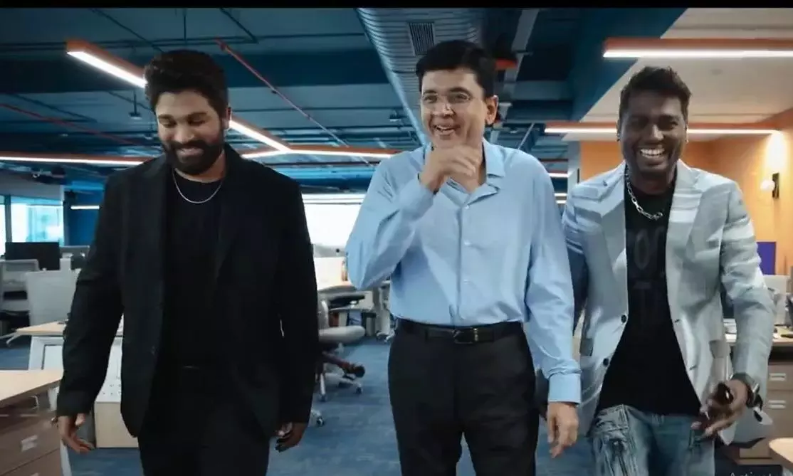 Allu Arjun Teams With Atlee Hollywood Studio Joins