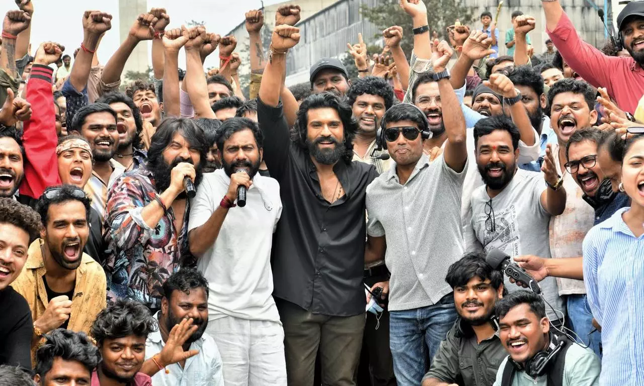 Ram Charans Peddi Introduction song to be a massive visual spectacle