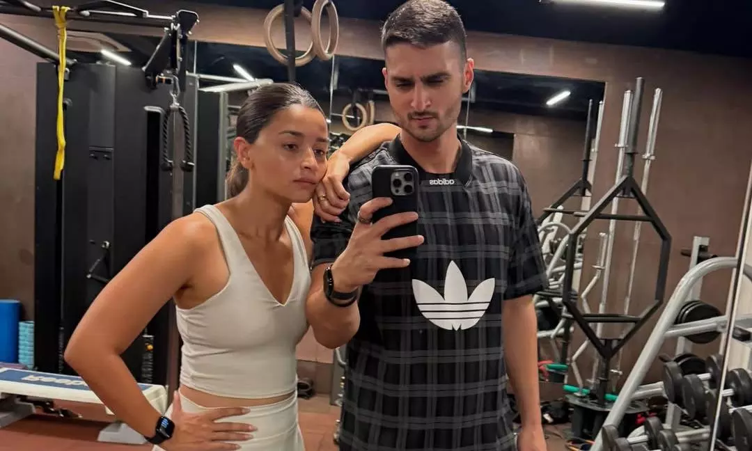 Alia Bhatt Shares Gym Moment Captured by her Daughter Raha