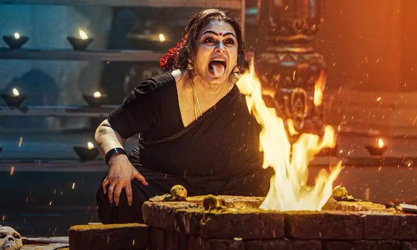 Pic Talk: Intense lady from Sudheer Babu’s Jatadhara!