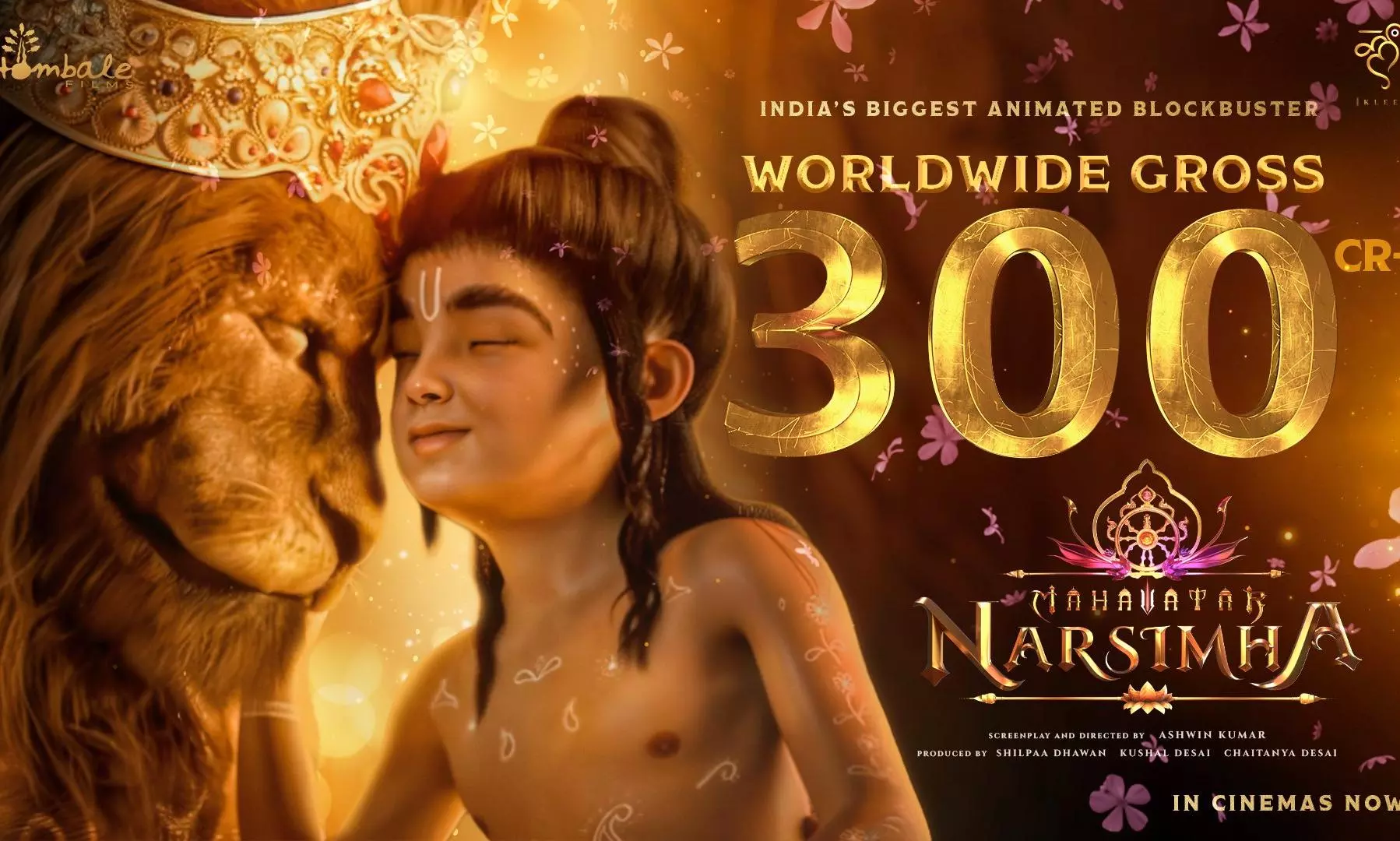 Mahavtar Narsimha Turns Sensation Crossing 300 Crores