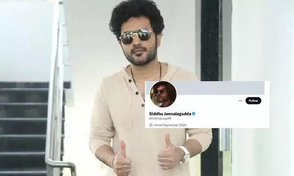 Siddhu Jonnalagadda Returns to Twitter/X