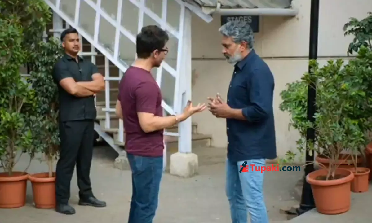 Aamir Khan and Rajamouli In Deep Discussion: Whats Up?