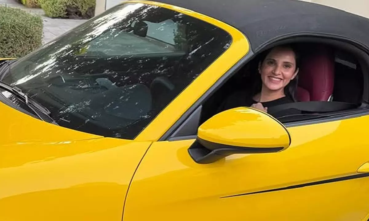 Sania Mirza Flaunts Luxury Porsche and Lavish Dubai Life