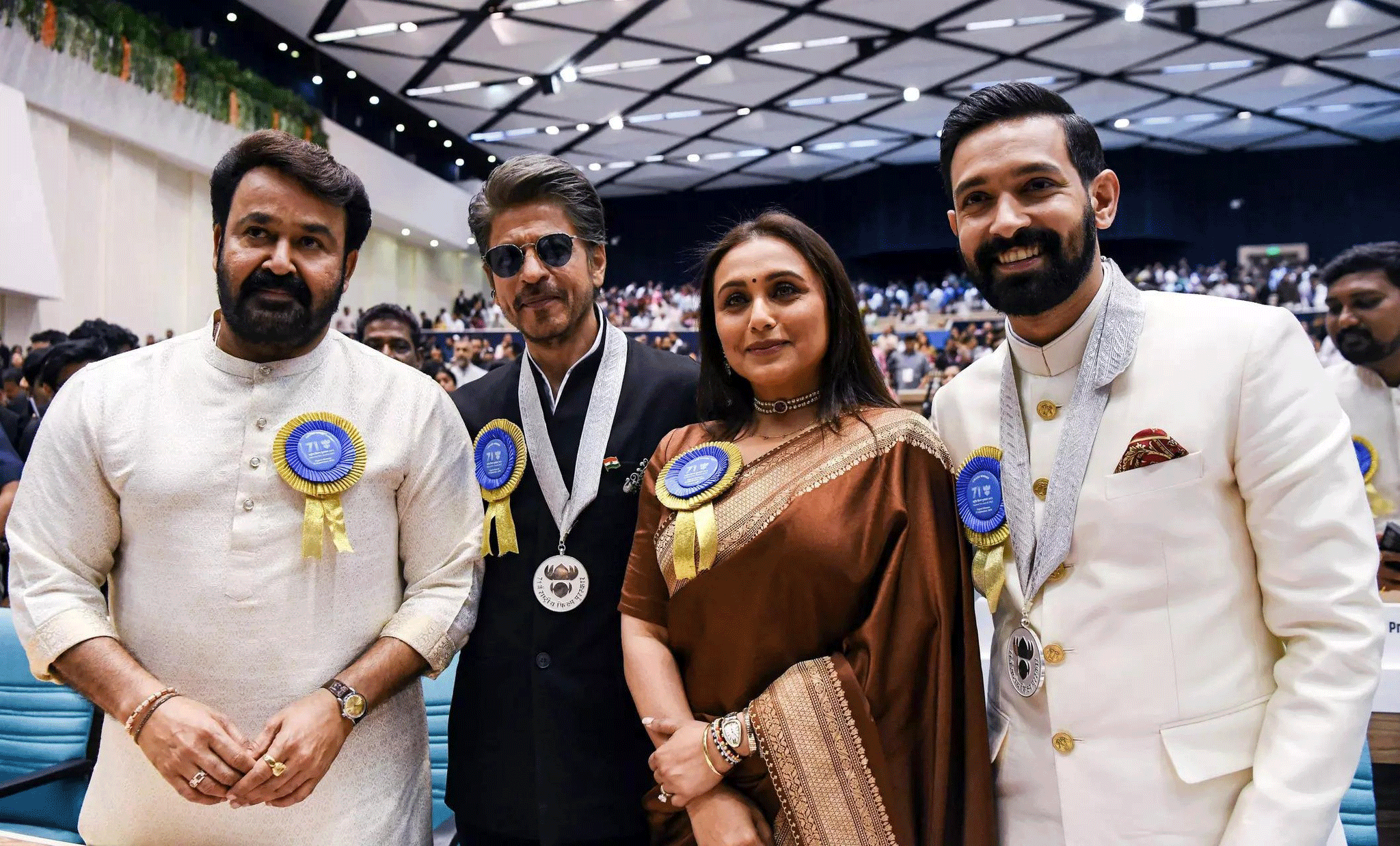 71st National Film Awards 2025 unites Mohanlal, Shah Rukh, Rani