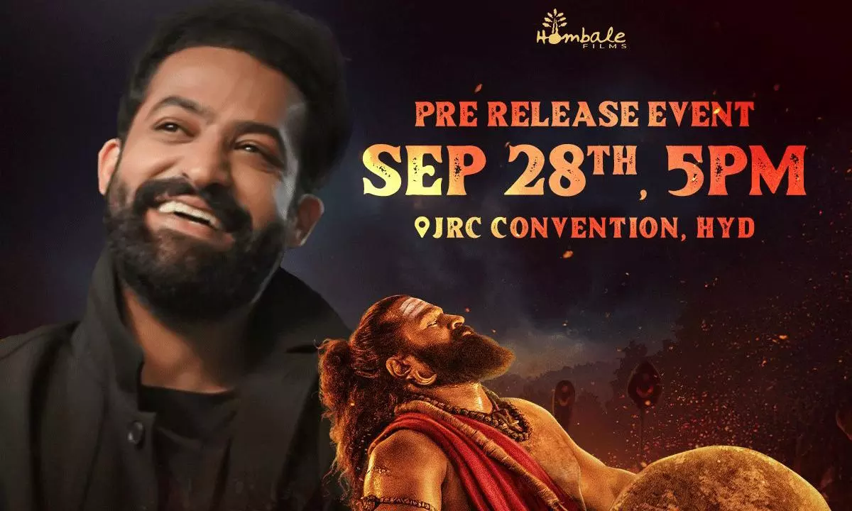 NTR to attend as chief guest for grand Kantara Chapter 1 pre-release event