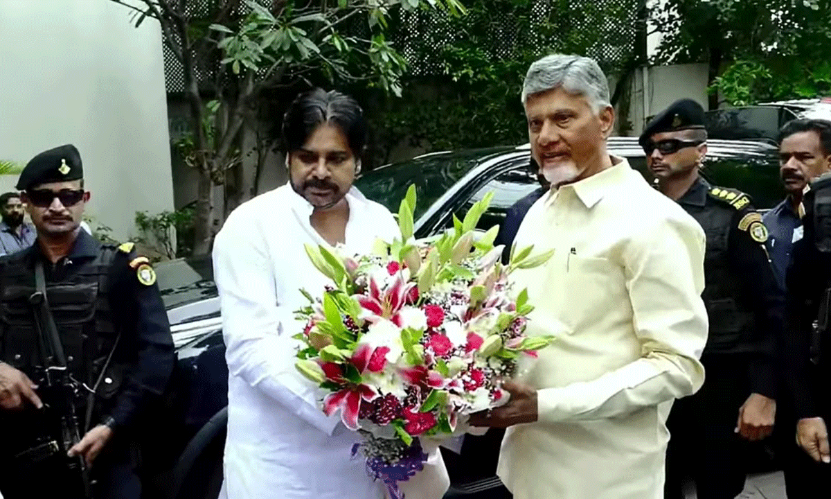 CM Chandrababu Meets DCM Kalyan!