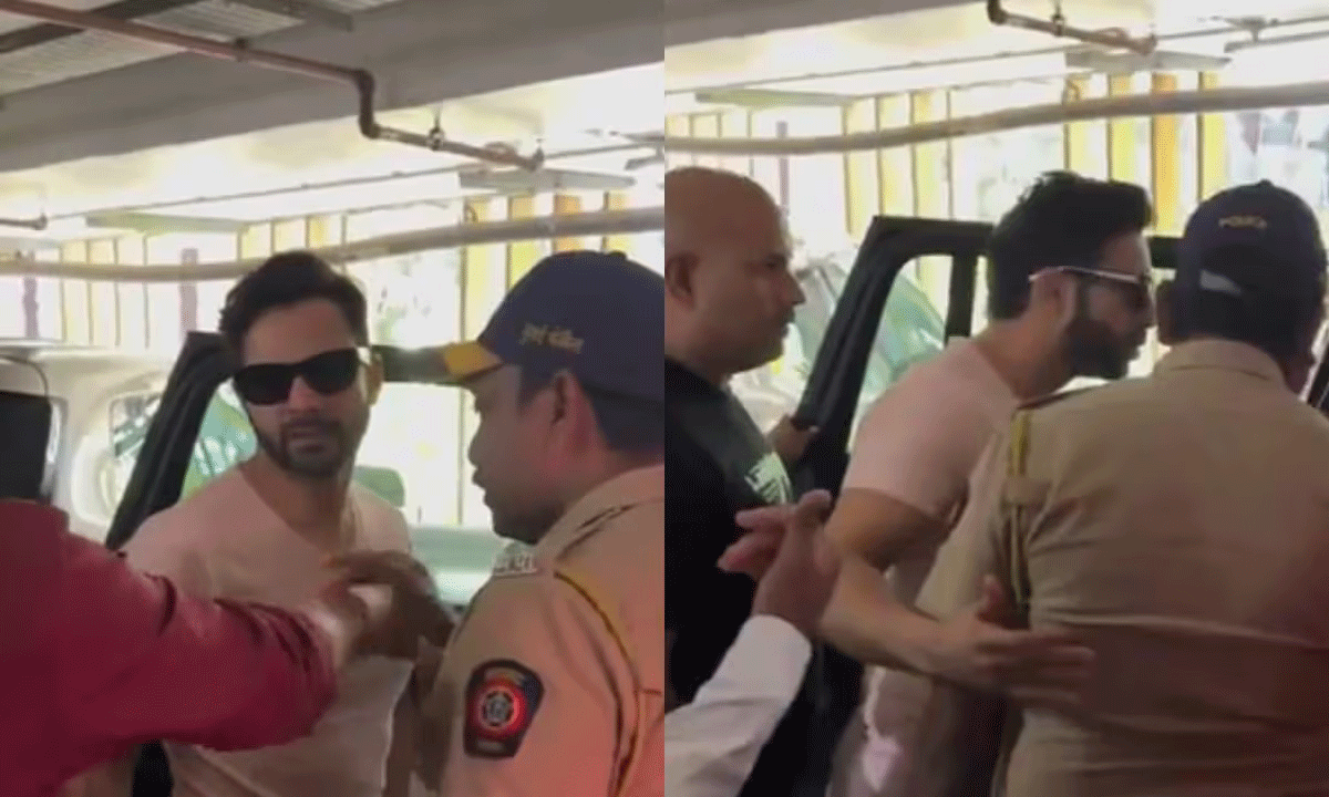 Varun Dhawan Handles Situation After Driver Abuses Man Video