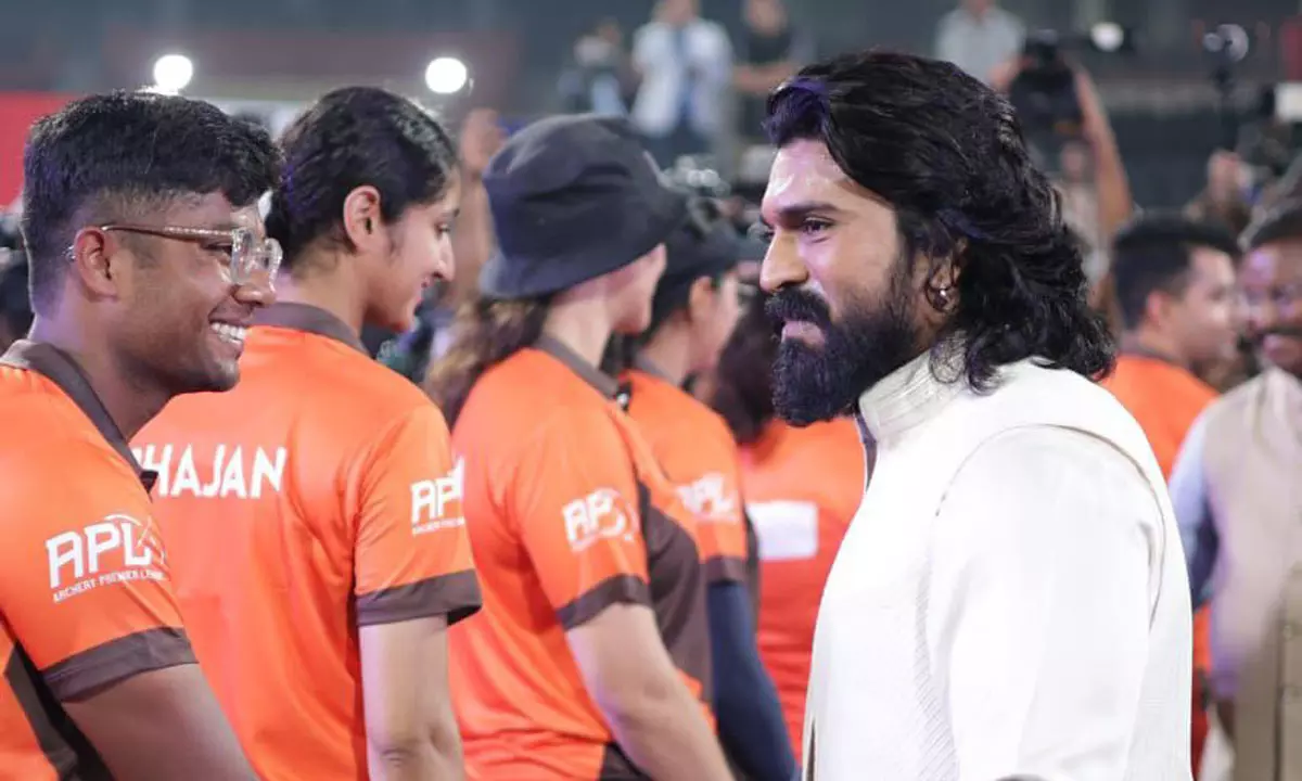 Ram Charan grandly lanches Archery Premiere League amidst huge cheers
