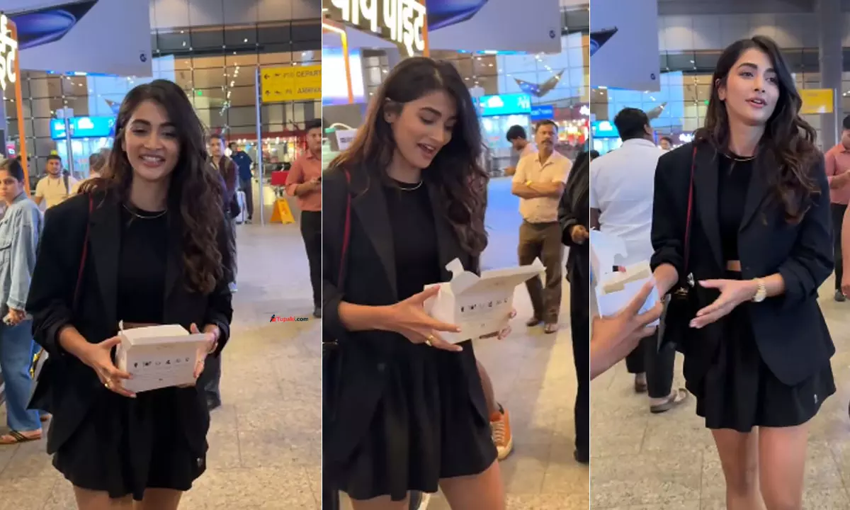 Pooja Hegde Surprised By Stunning Birthday Gift From Paps