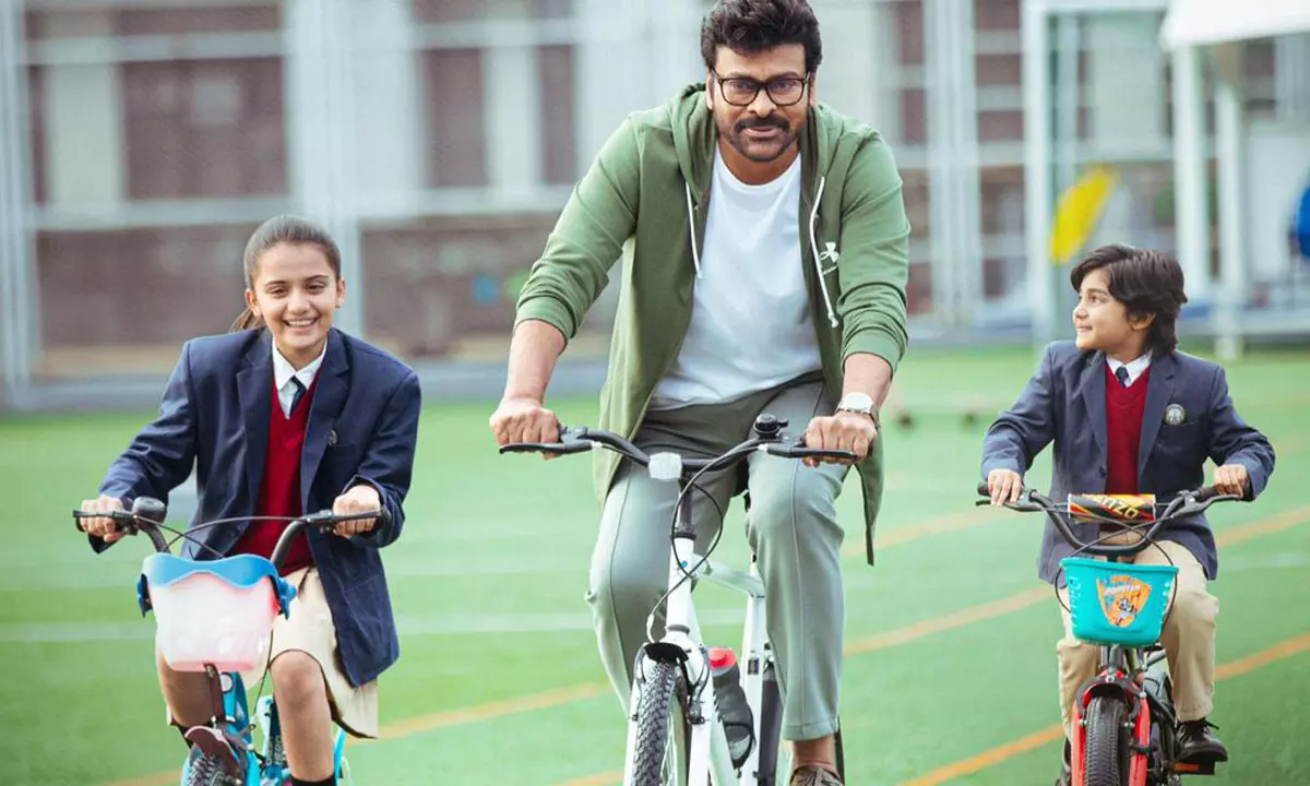 MSG Poster: Chiru Spreads Diwali Cheer