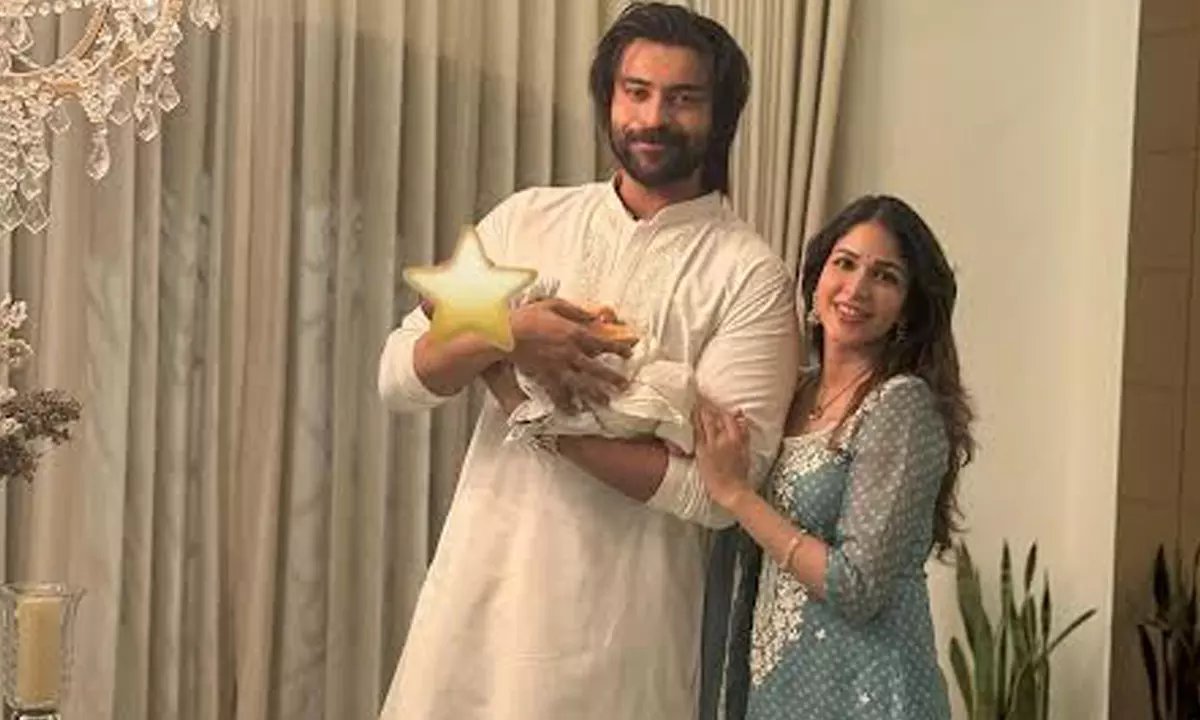 Varun Tej and Lavanya Tripati Celebrate First Diwali With Baby Vaayuv