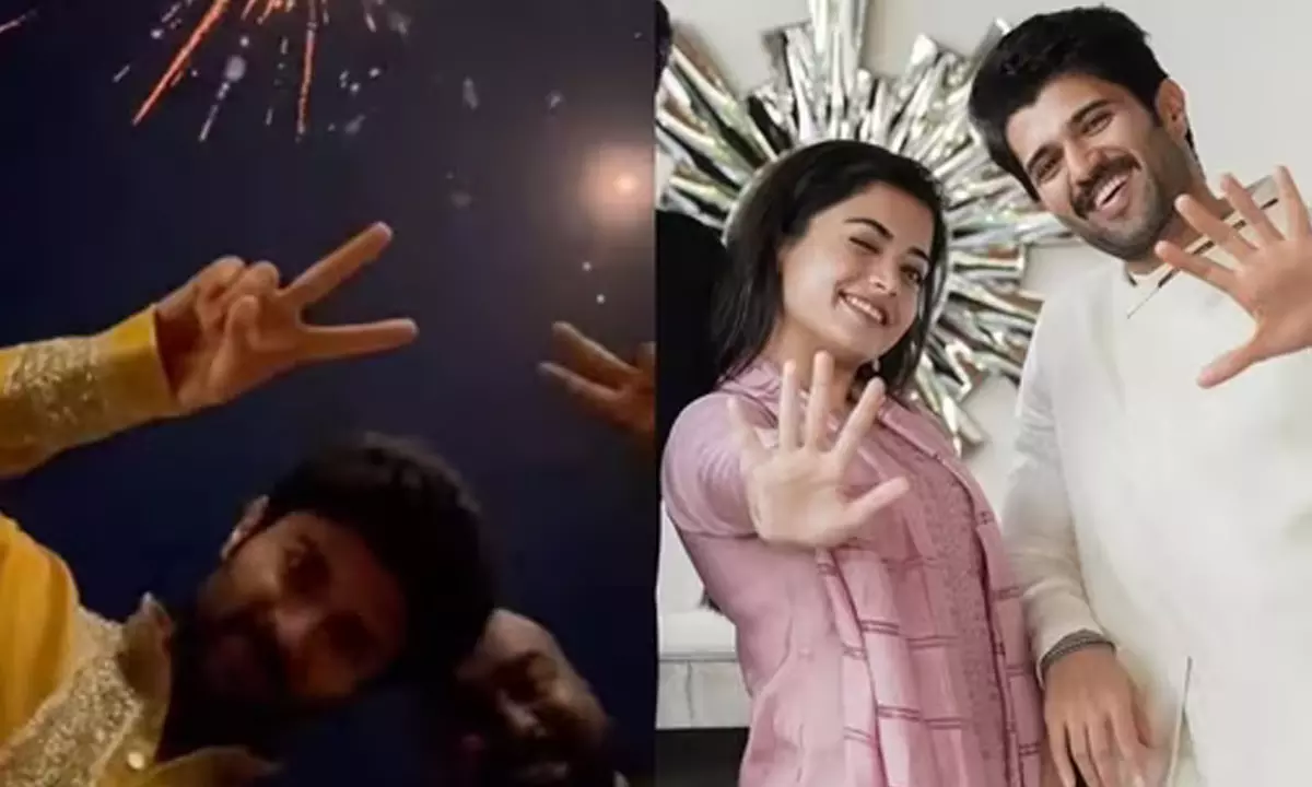 Rashmika-Vijay Deverakonda’s Diwali Celebration Creates Internet Buzz