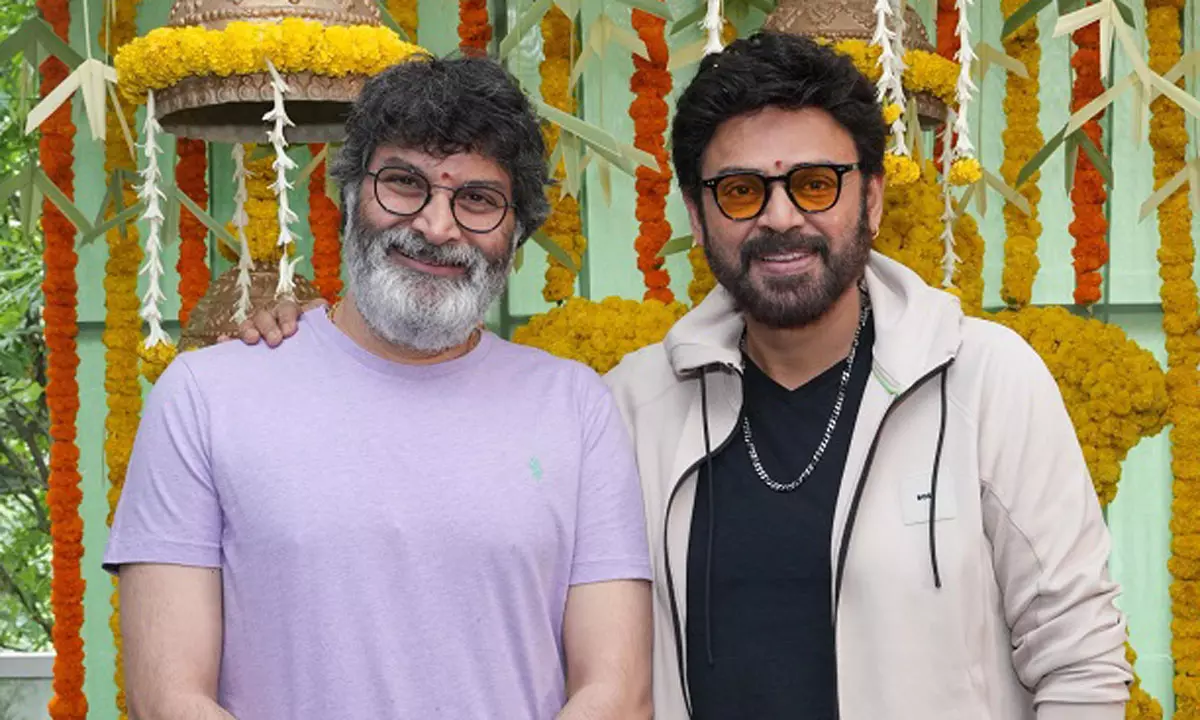 Trivikram and Venkatesh Drop Bomb, Heroine’s Name Out Now