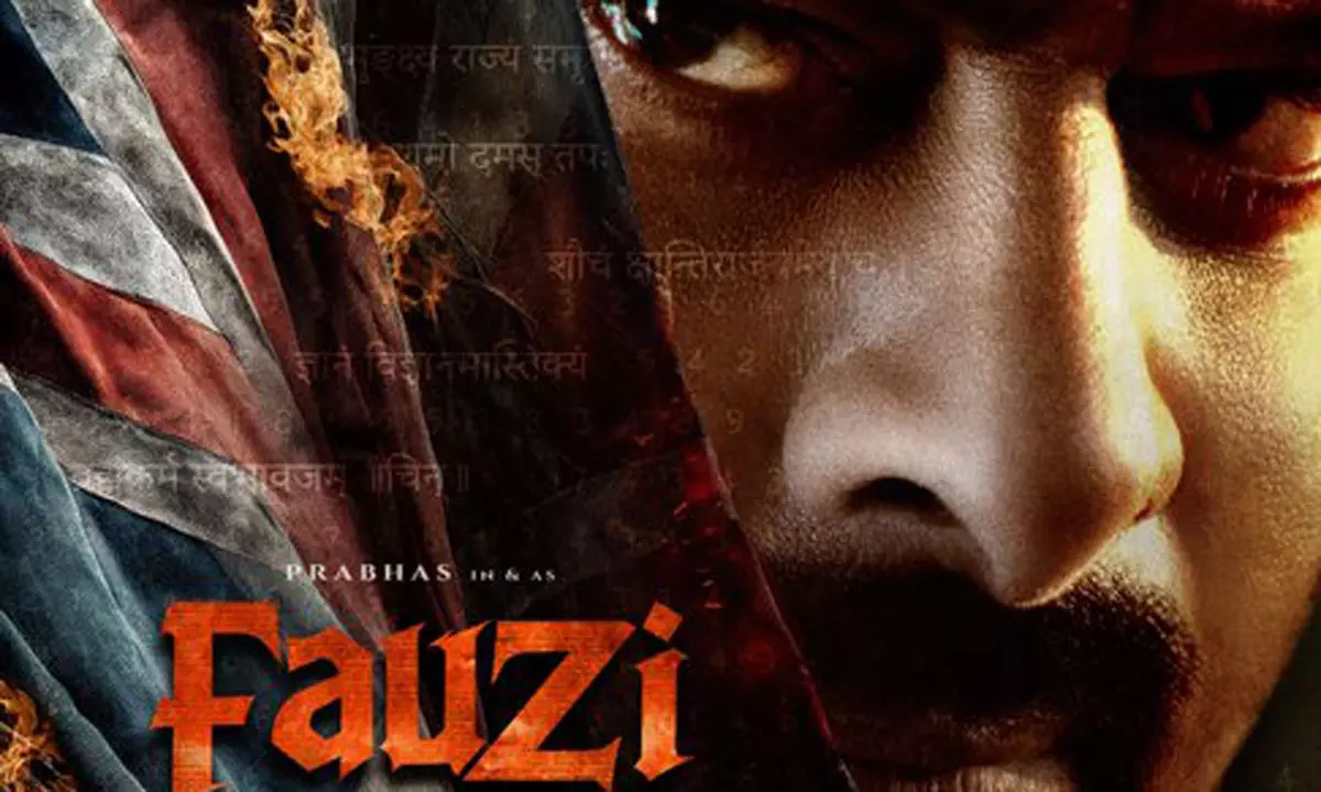 Pic Talk: Prabhass Violent Look From Fauzi