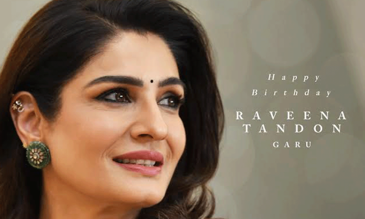 Suriya 46 Brings Raveena Back To Tollywood In Style  External