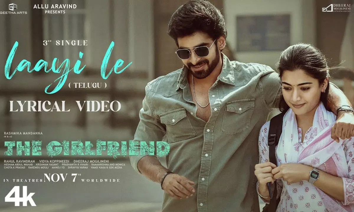 Rashmika Mandanna’s Laayi Le Song Rules Youth Hearts Everywhere!